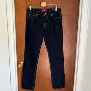 Lucky brand jeans. Sweet’N Straight. Size 8 long.